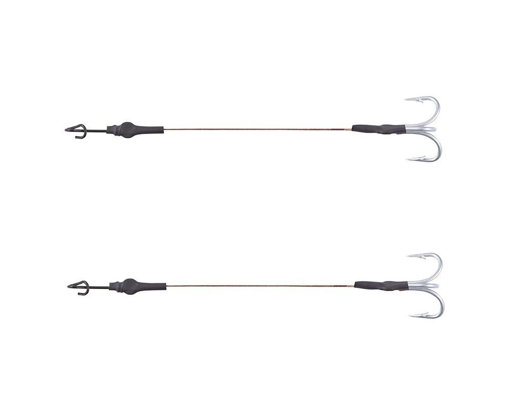 Balzer 13936 Silikon Yemler İçin Çelik Telli Rigs 2'li Paket 17 cm