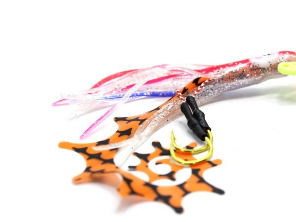 Captain 3644 Cornea UV 3D Eye 100gr Tai Rubber Slider Jig
