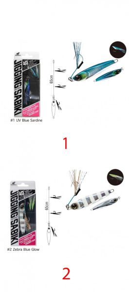 Hayabusa EX 450 Jigging  Sabiki 40gr Light Jig Suni Yem 2