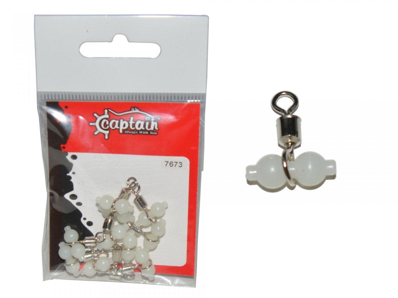 Captain Çift Boncuklu Hazır Takım Fırdöndüsü 10'lu Paket