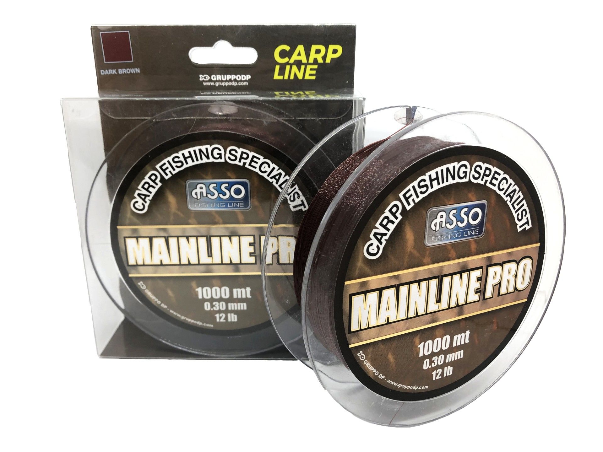 Asso Mainline Pro Special Carp Fishing Line 1.000mt Dark Brown 0.28 mm