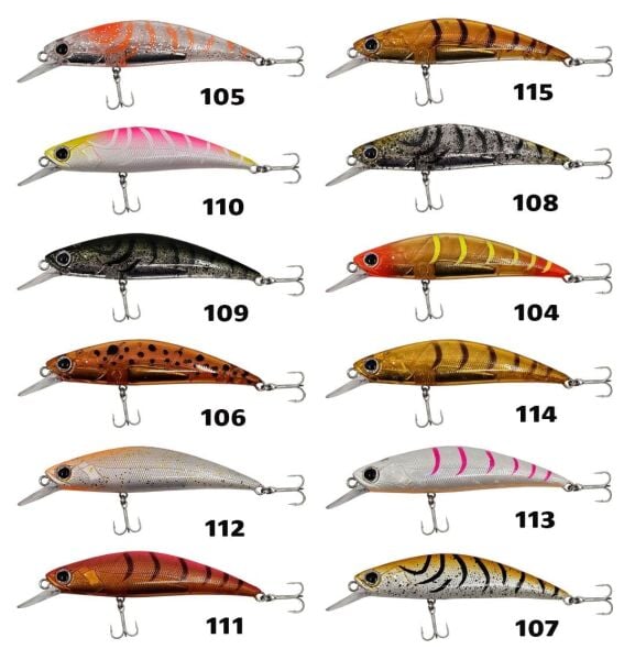 Kendo Shrimp Minnow 50S 4.5gr Sahte Balık 111