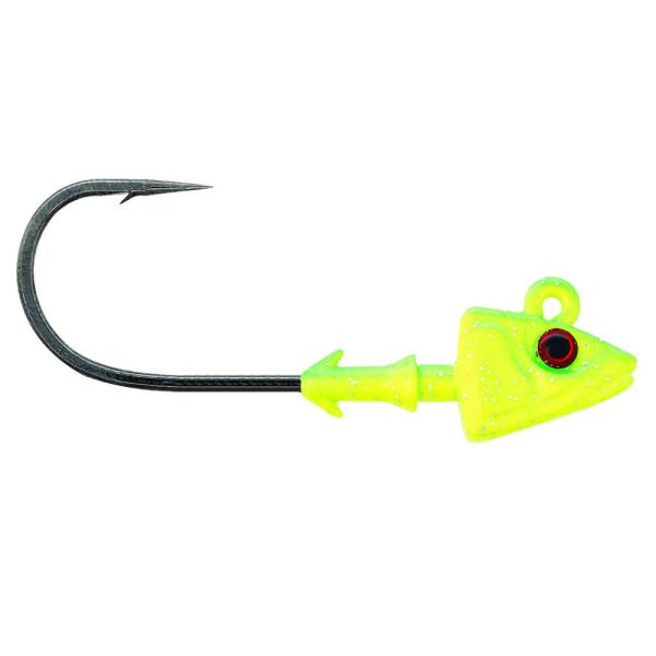 Mustad Sd840 Shad Jig Head CH - CHARTREUSE - 3.5GR - 3LU - 1-0