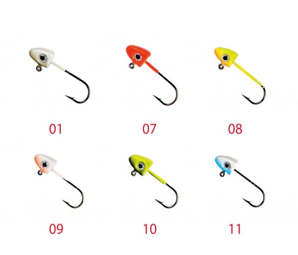 Mutant 6421 Master Trigon 1.7gr LRF Jig Head 5'li Paket 11