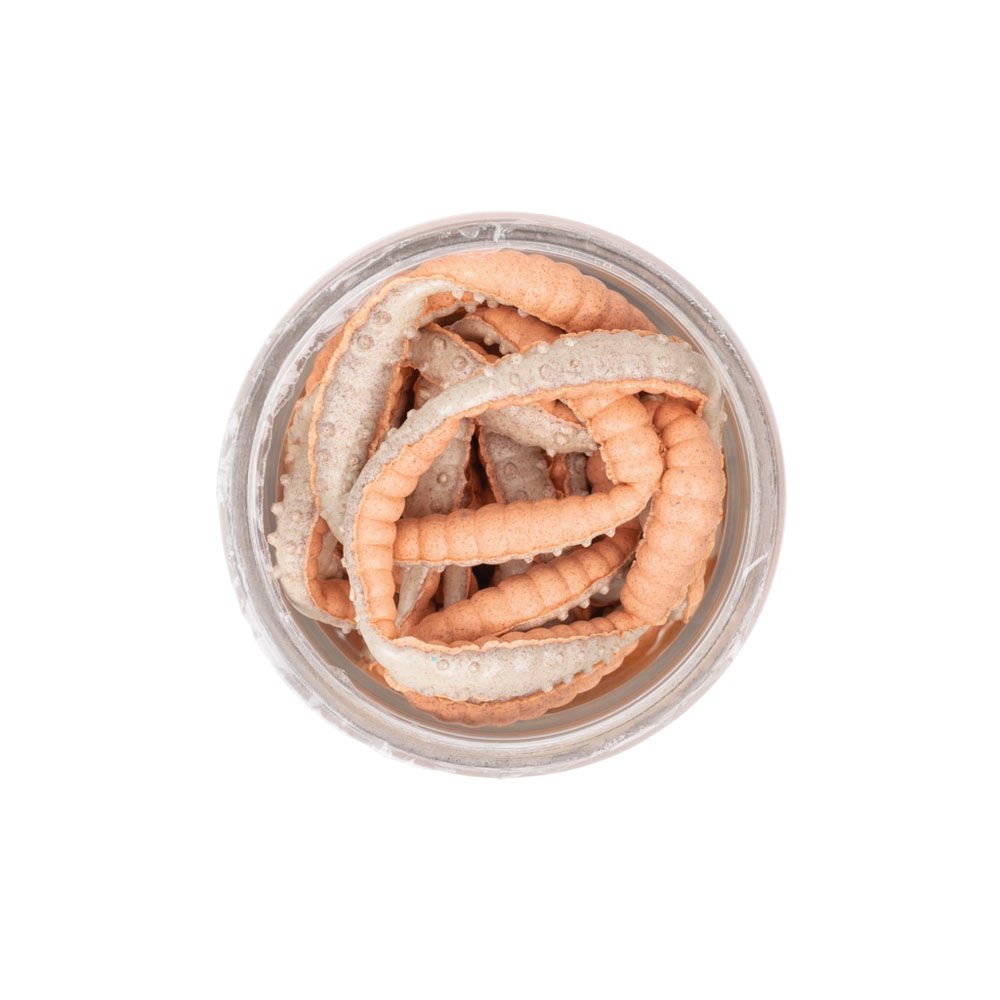 Berkley Powerbait Honey Worms Sahte Kurt ORANGE PEARL - 2.5CM