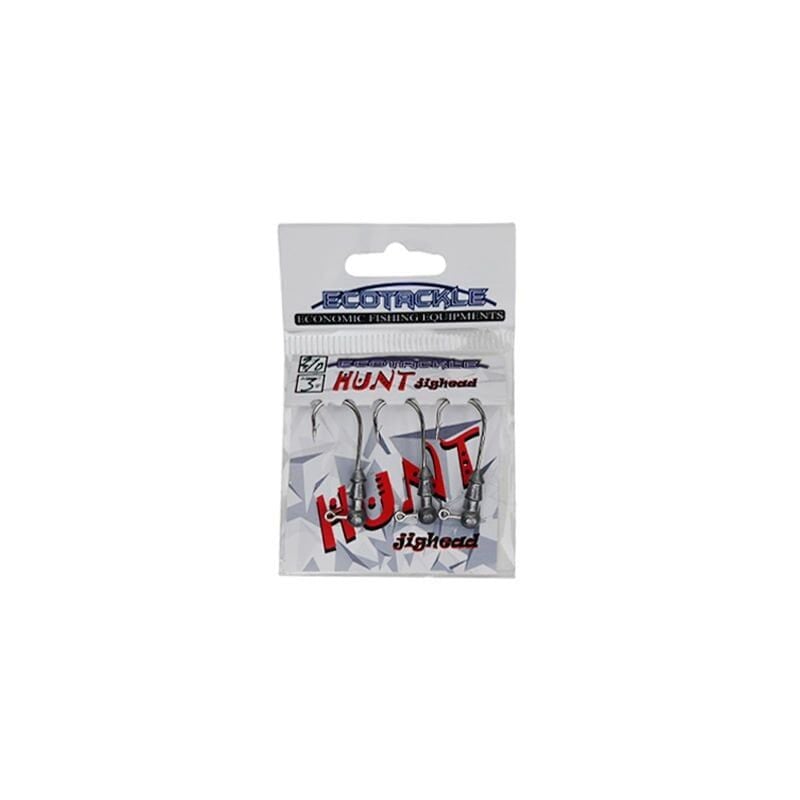 ECOTACKLE HUNT LRF JIGHEAD 3P 5 GR 3/0