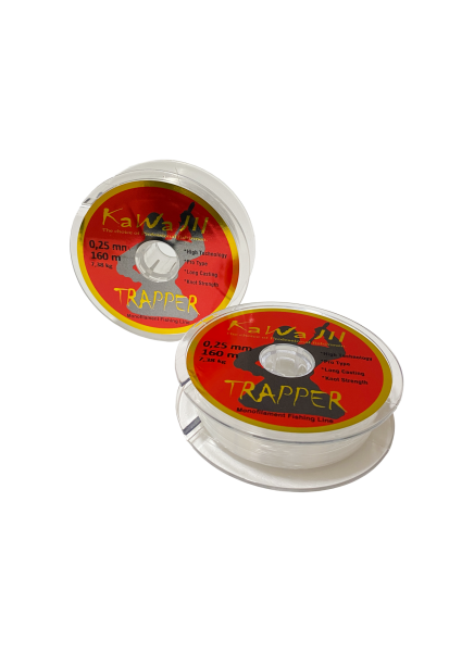 KAWA Trapper 160m Şeffaf Misina 0.23 MM