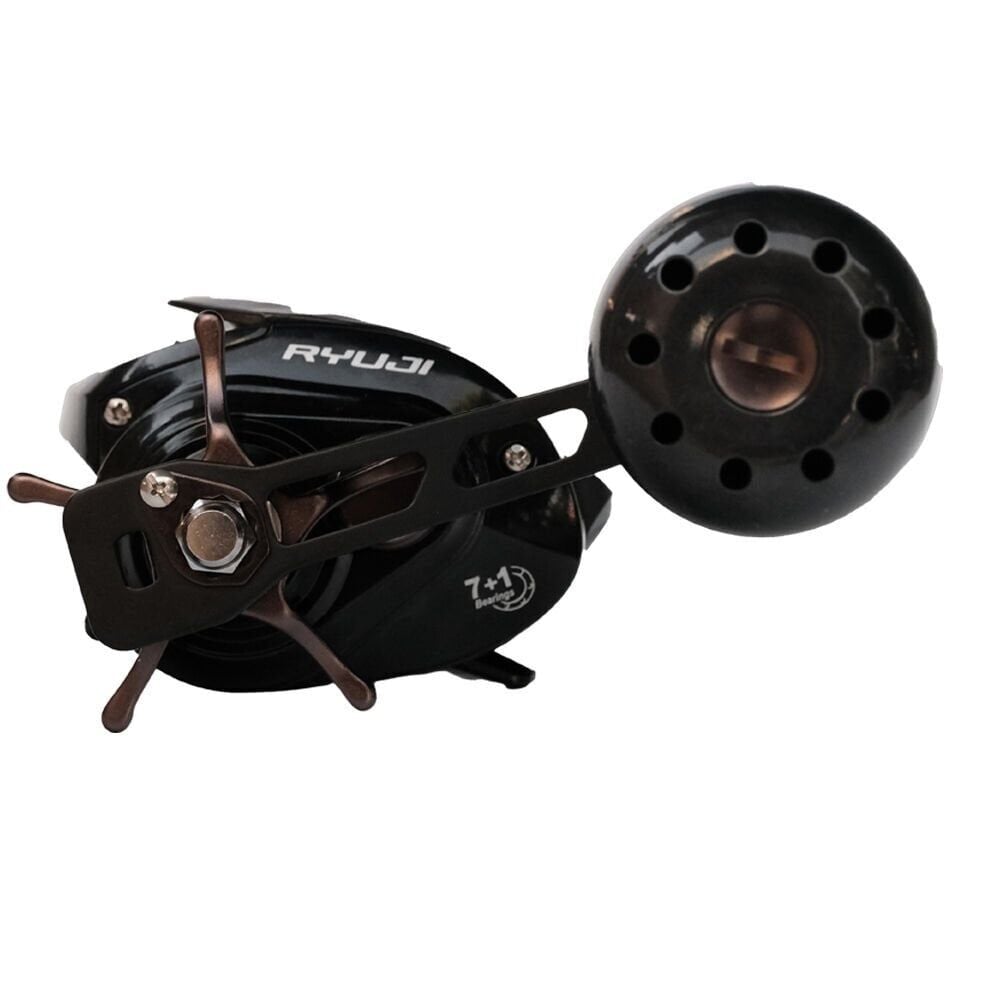 Ryuji Tai Game 7+1 Bilyalı 6.4:1 Devirli Sol El Tai Rubber Olta Makinesi