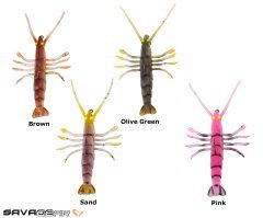Savage gear TPE Fly Shrimp 5 cm 2.65 gr NL Sahte Balık Sand