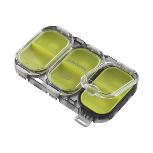 Daiwa 6 Bölmeli Sızdırmaz Balıkçı Kutusu Green Smoke 11*6.7*1.5 cm