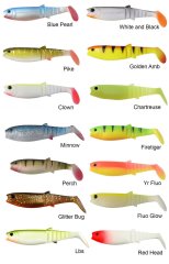 Savage gear LB Cannibal 10 cm 9 gr Bulk Box Sahte Balık White and Black