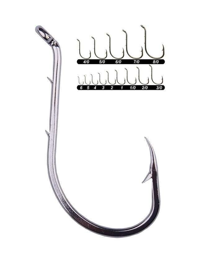 Youvella 1354 Delikli Tırnaklı Papağan Olta İğnesi 100lü Kutu Nikel