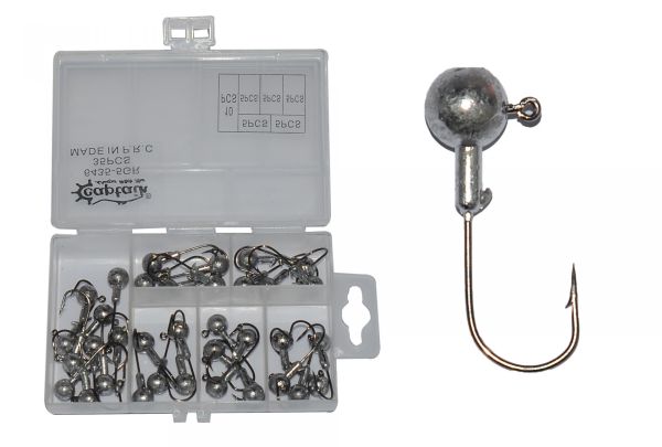 Captain 6435 Compact Eco Kutulu Jig Head Seti 12 gr-22Ad