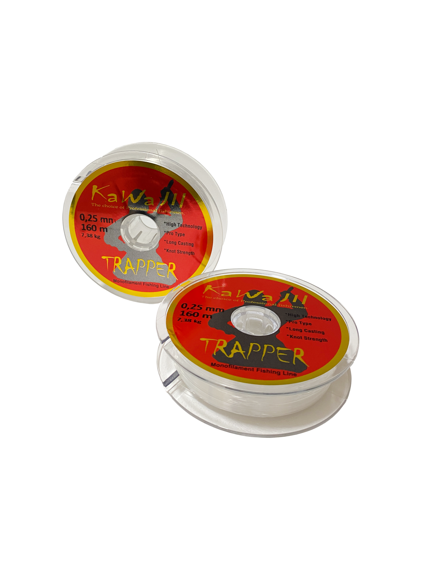 KAWA Trapper 160m Şeffaf Misina 0.45 MM