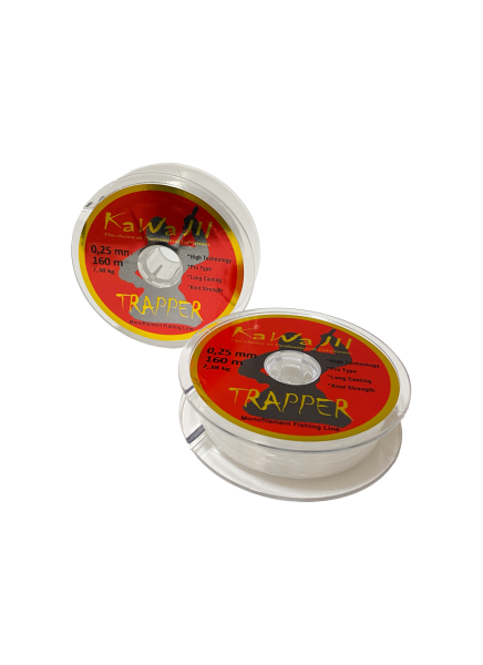 KAWA Trapper 160m Şeffaf Misina 0.45 MM