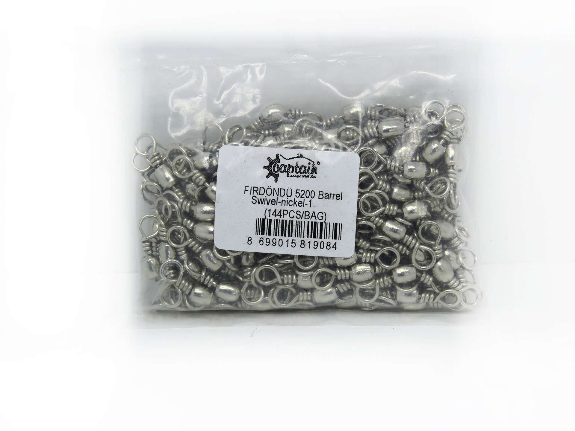 Captain 5200 Fırdöndü 144lü Paket Nikel