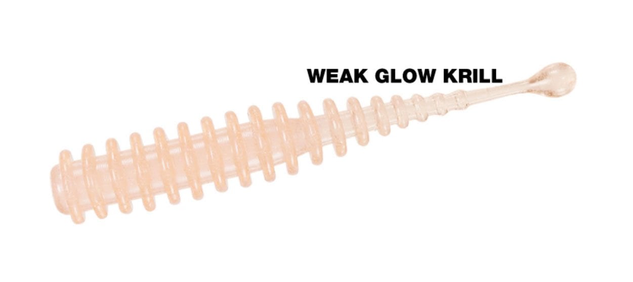 Daiwa Aji Hunter Worm Ring Weak Glow Krill 3.5 cm Silikon Yem 10 Adet