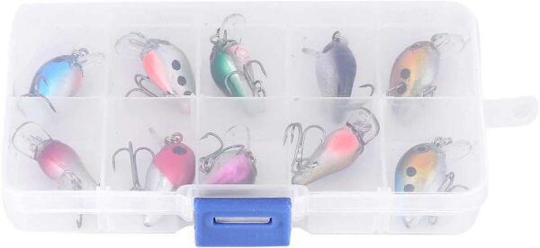 Captain 3397 Lure SET 5cm Floating 10lu Maket Balık Seti