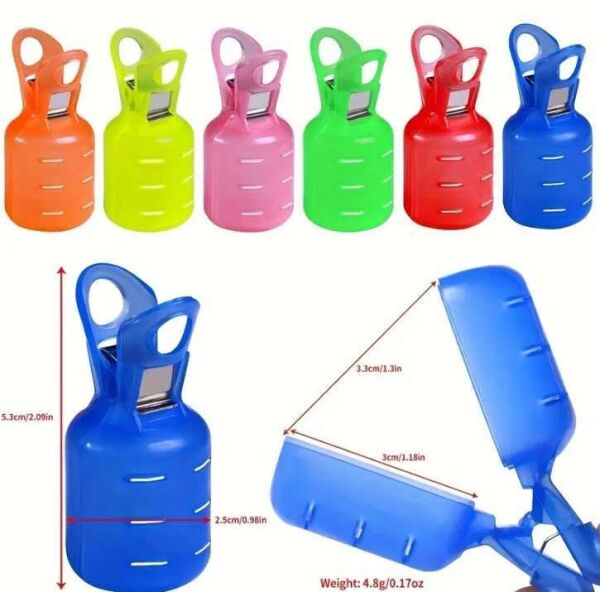 Captain Kalamar Zokası İğne Koruma Aparatı Mandallı 6lı Set