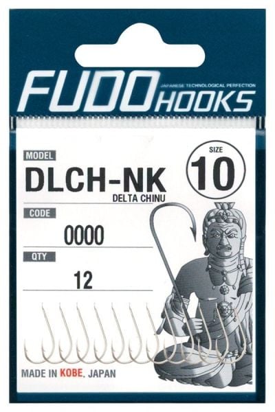 Fudo 0001 Delta Chinu Tırtıklı Pala No:6 Black Nikel İğne 10 Adet