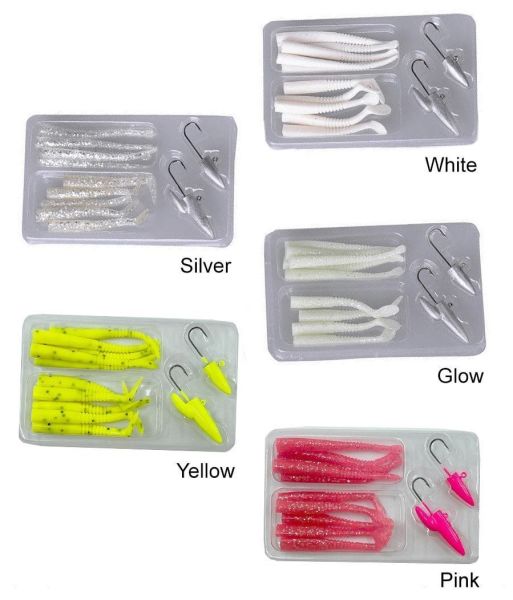 Savage gear Lrf Micro Sandeel Kit 12 Adet(1+1.5+5) Sahte Balık Glow