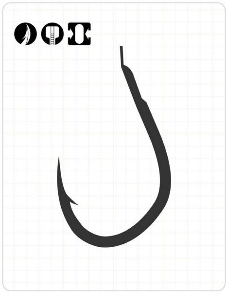 Fudo 0011 Delta Iseama Tırtıklı Pala No:6 Black Nikel İğne 9 Adet