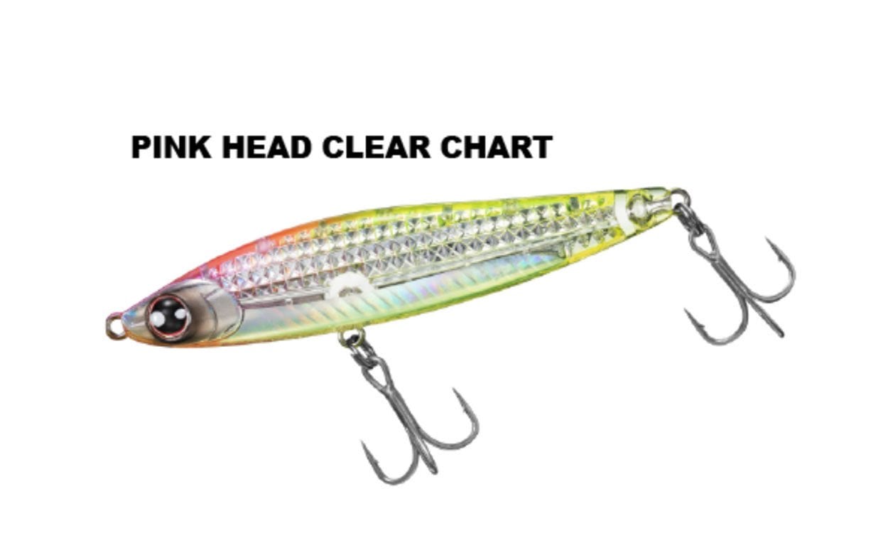 Daiwa Merethan Switch Hitter 85S Pink Head Clear Chart Maket Balık