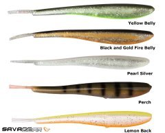 Savage gear Monster Slug 20 cm 30 gr F 3 Adet Sahte Balık Perch