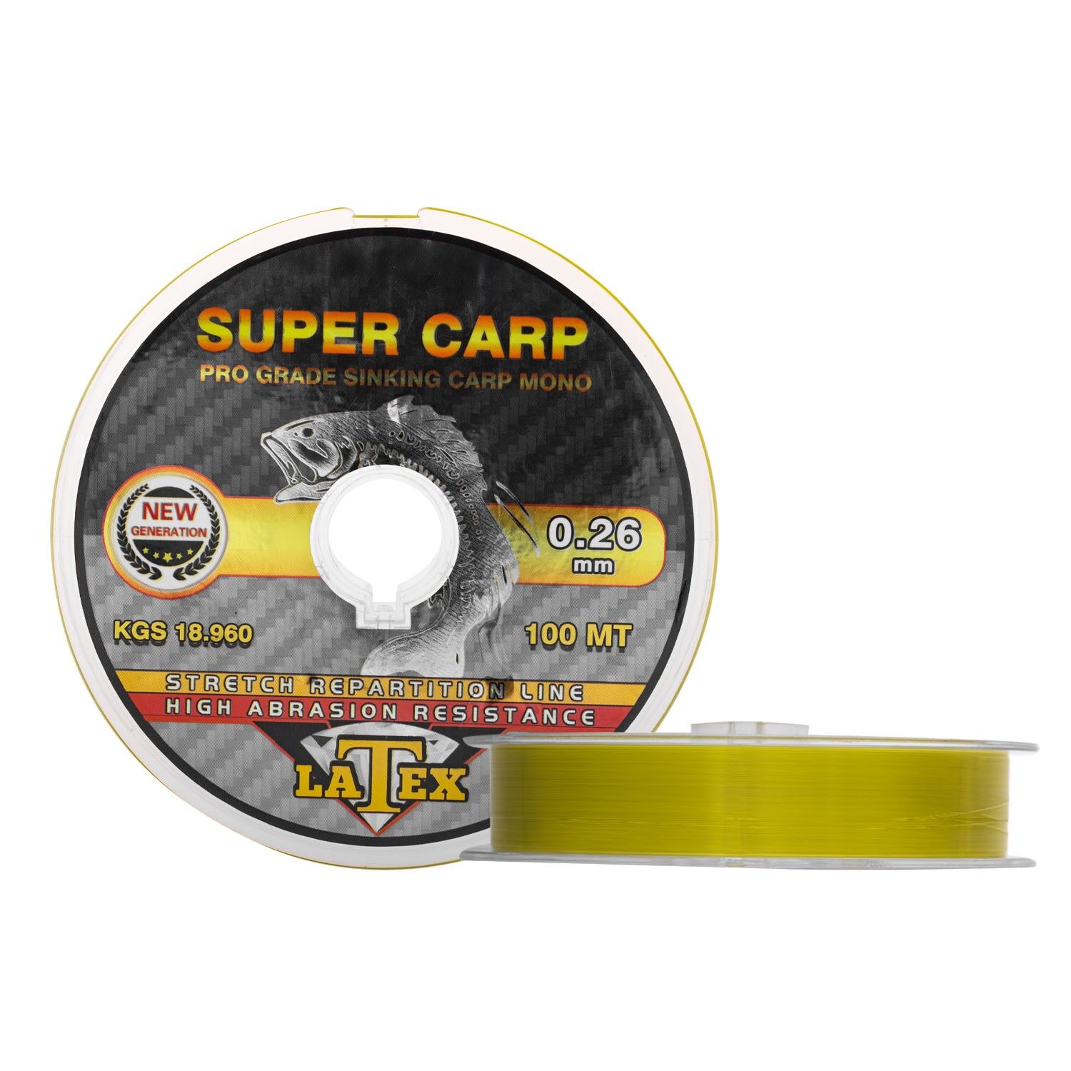 Latex Super Carp 100 Mt. Misina