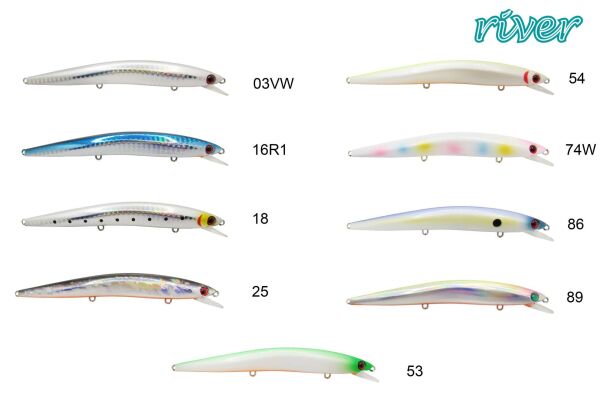 River Crazy Minnow 130F 13Cm 16G Maket Balık 18