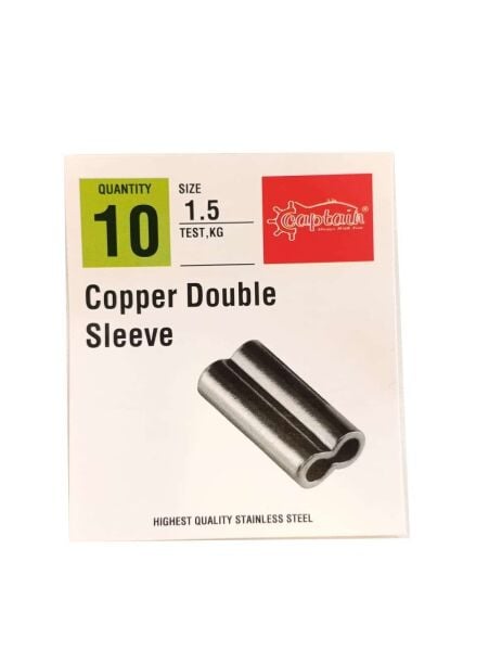 Captain 5130 Çelik Tel Sıkıştırma Burcu Double 10lu Paket Black Nikel