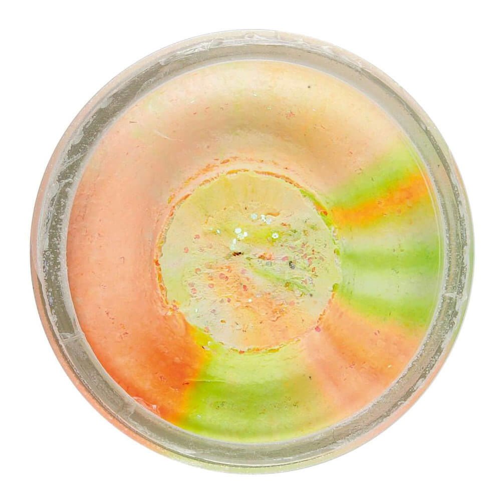 Berkley Powerbait Double Glitter Trout Bait Sahte Yem CHARTREUSE-WHITE-ORANGE