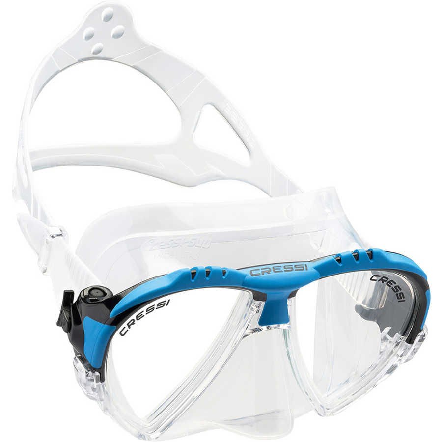 Cressi Matrix Dalış Maskesi CLEAR-BLUE
