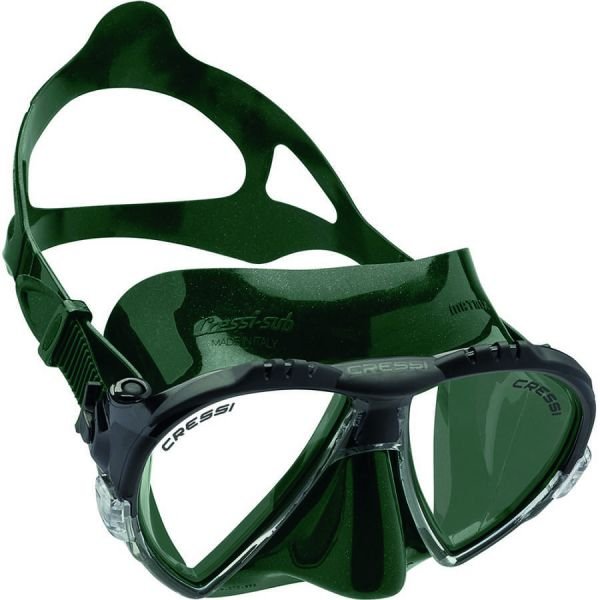 Cressi Matrix Dalış Maskesi GREEN-GREEN
