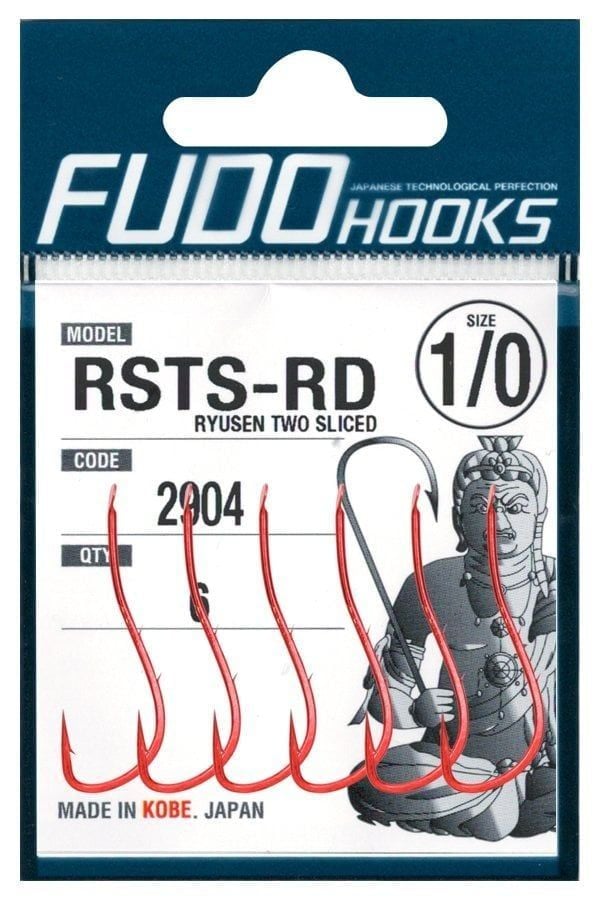 Fudo 2901 Ryusen Çift Tirnak No:4 Black Nikel İğne 12 Adet