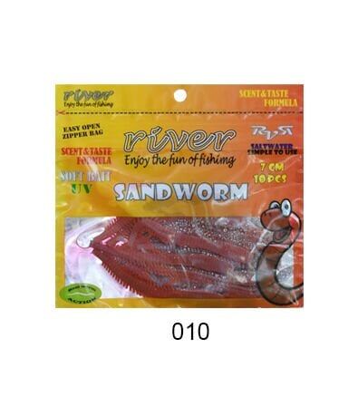 SANDWORM,7 CM ,10P 010