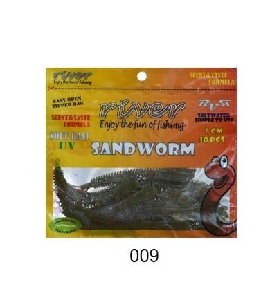 SANDWORM,7 CM ,10P 009