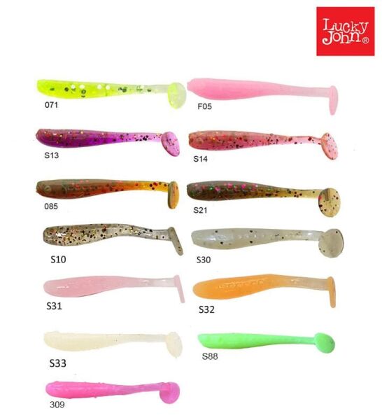 Lucky John Baby Rockfish 1.4'' (3.56 cm) 20P Silikon Yem S33