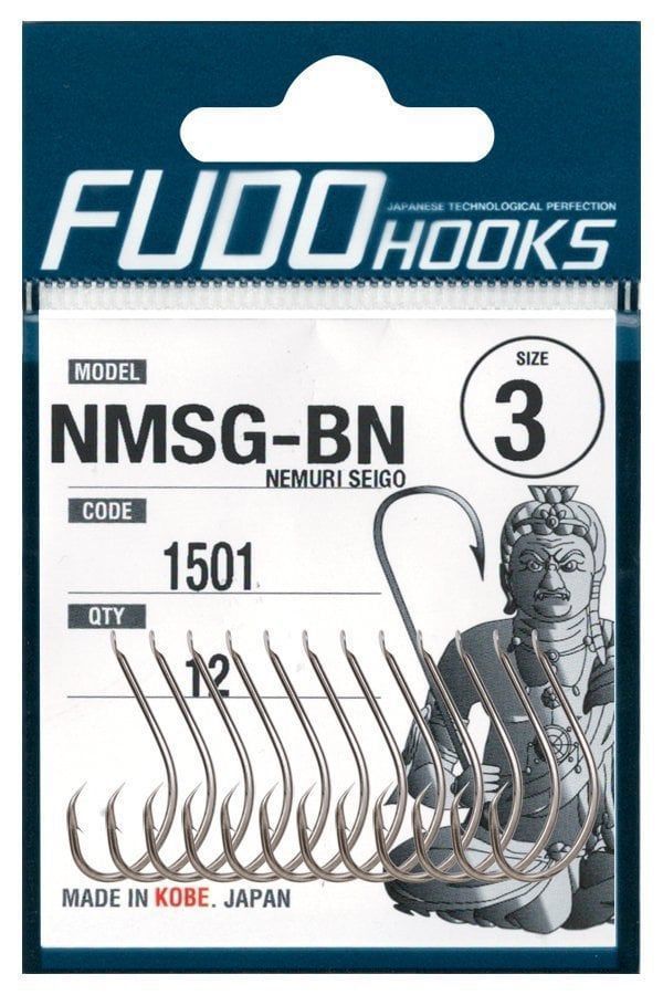 Fudo 1501 Nemuri Seigo Circle No:3 Black Nikel İğne 12 Adet