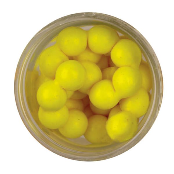 Berkley Powerbait Power Eggs Floating Magnum Garlic Sahte Yemi FLUO YELLOW