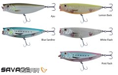 Savage gear 3D Minnow Pop Walker55 5,5cm 5g Sahte Balık 03-White Flash