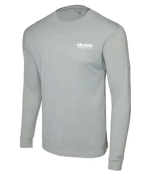 Okuma Aquatek Long Sleeve Sun Shirt Grey S