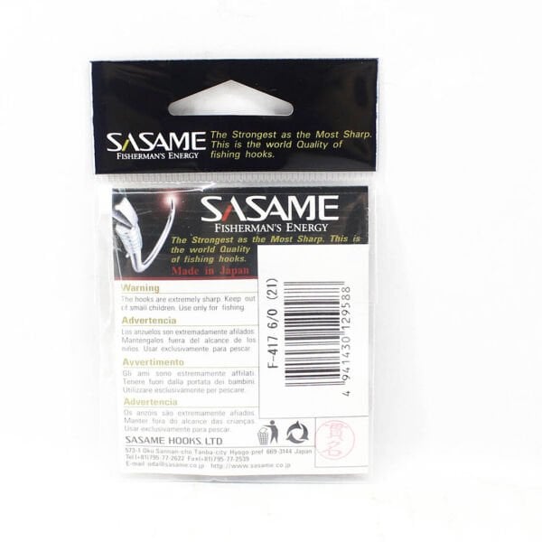 Sasame Powerism F-417 Black Nickel İğne