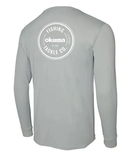 Okuma Aquatek Long Sleeve Sun Shirt Grey 3L