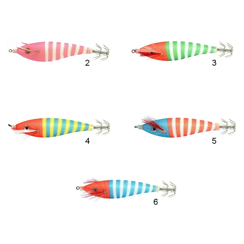 Captain 3004 Kalamar Zokası 8cm Zebra Squid 2