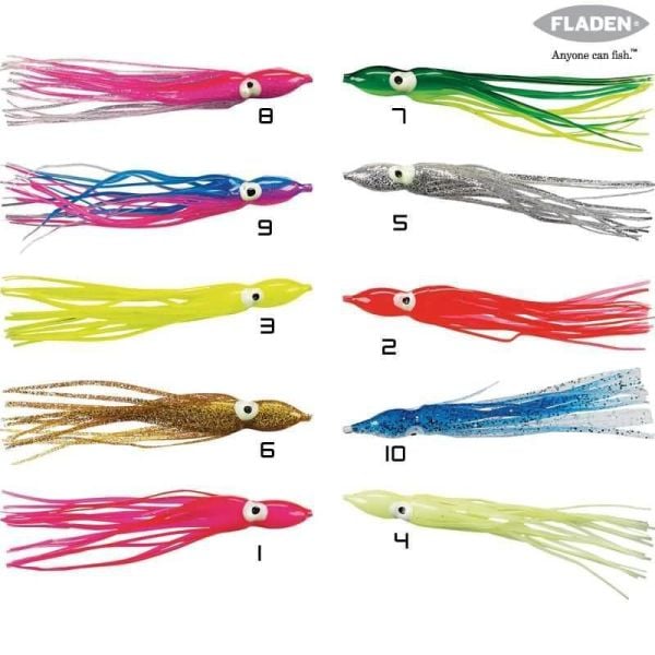 Fladen 5 cm Ahtapot Renk:5 10 Adet