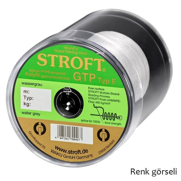 Stroft Gtp Typ E Örgü Misina Gri 200M E4