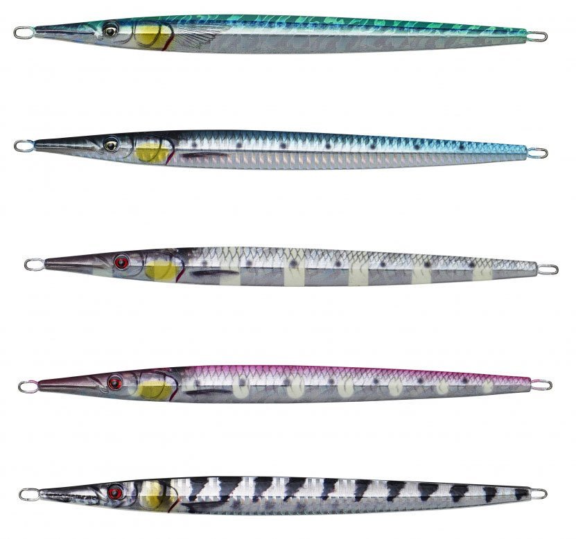 Savage gear 3D Needle Jig 60 gr 17 cm Sahte Balık Glow Zebra