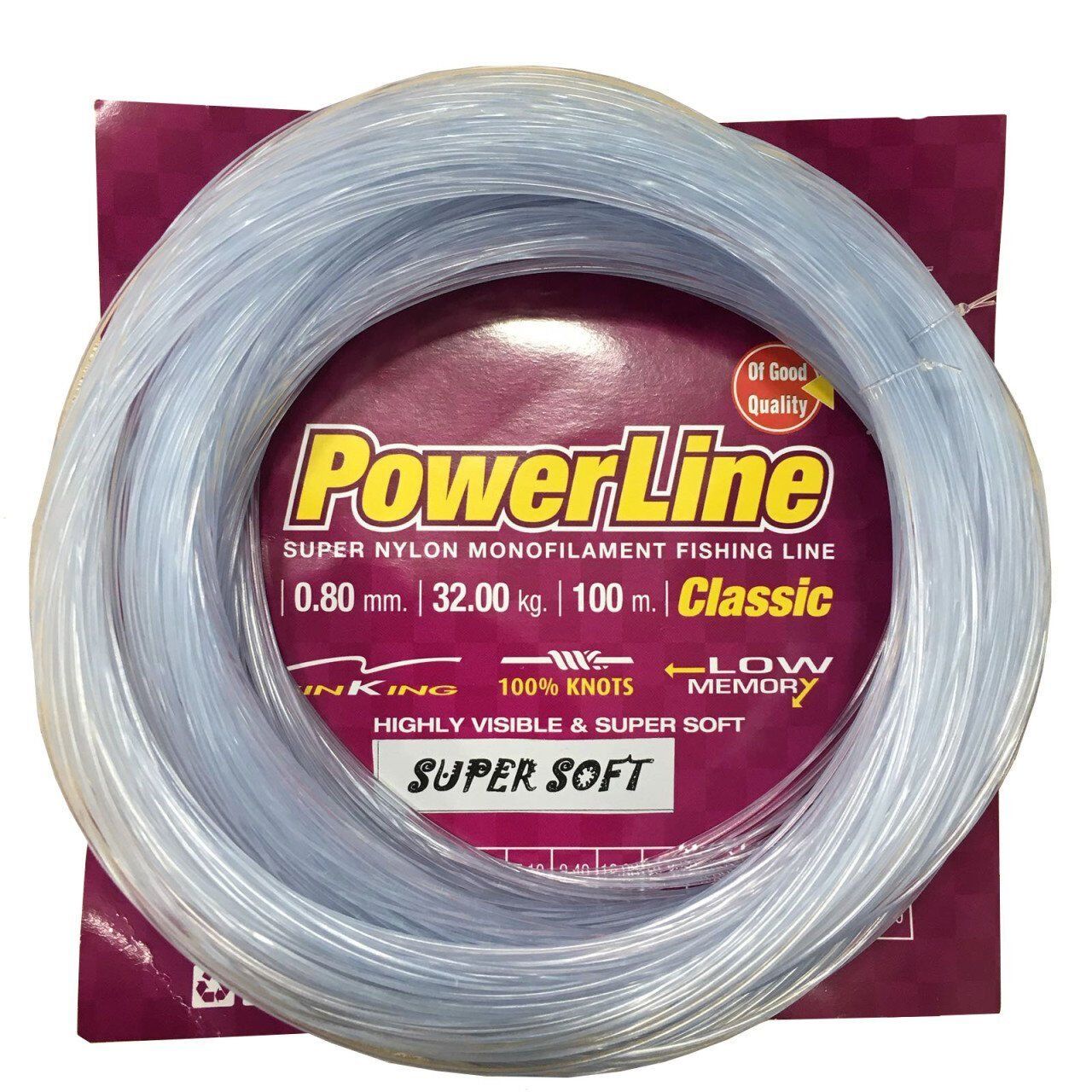 Powerline Soft Mavi 100m Poşet Misina 0,35 mm
