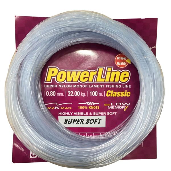 Powerline Soft Mavi 100m Poşet Misina 0,35 mm